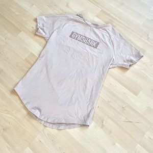 Gymshark Pale Pink Nude Shirt